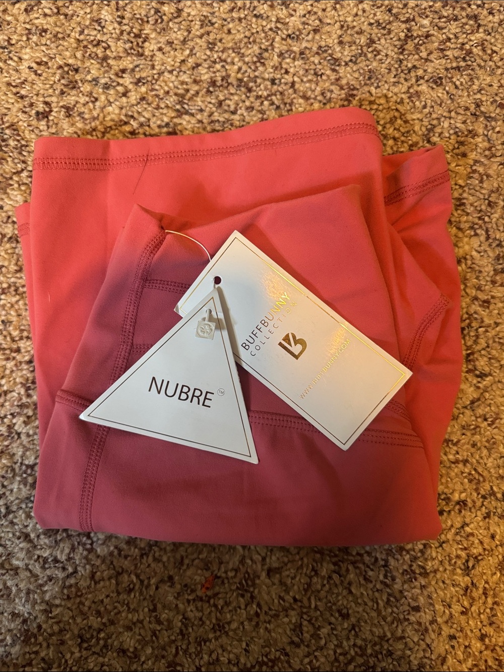 Buffbunny High-Waisted Workout Shorts – Pink | Size Small | NWT - Picture 3 of 3